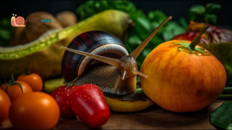 Feeding Fruits to Fulfill Snail's Palate